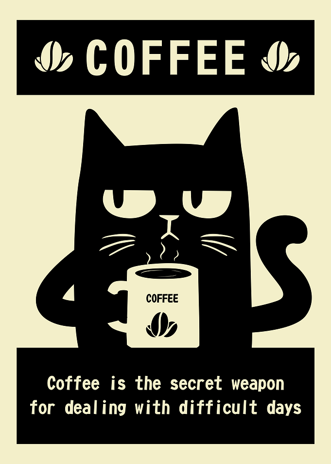 Cat and Coffee