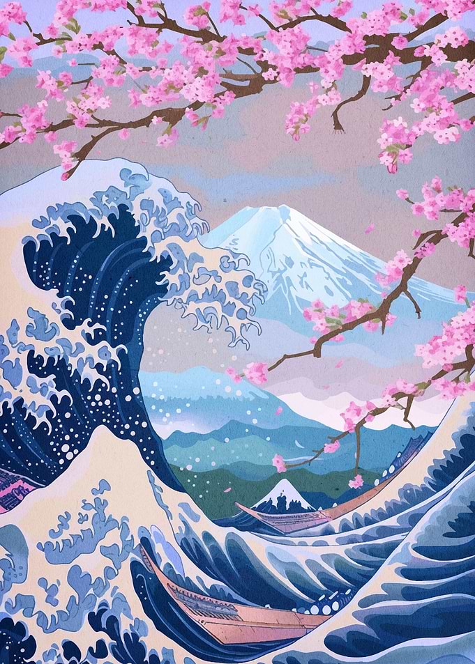 Japan Kanagawa wave