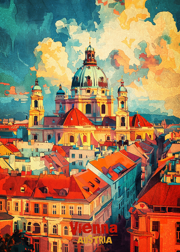 Vienna Art Poster