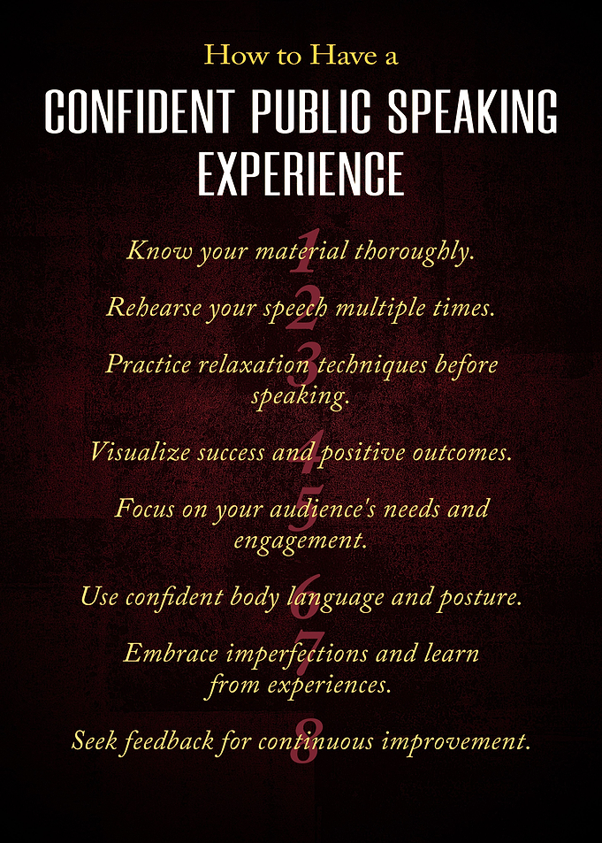 How to have a confident