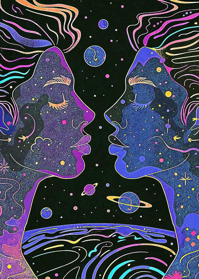 Line Art Magical Space