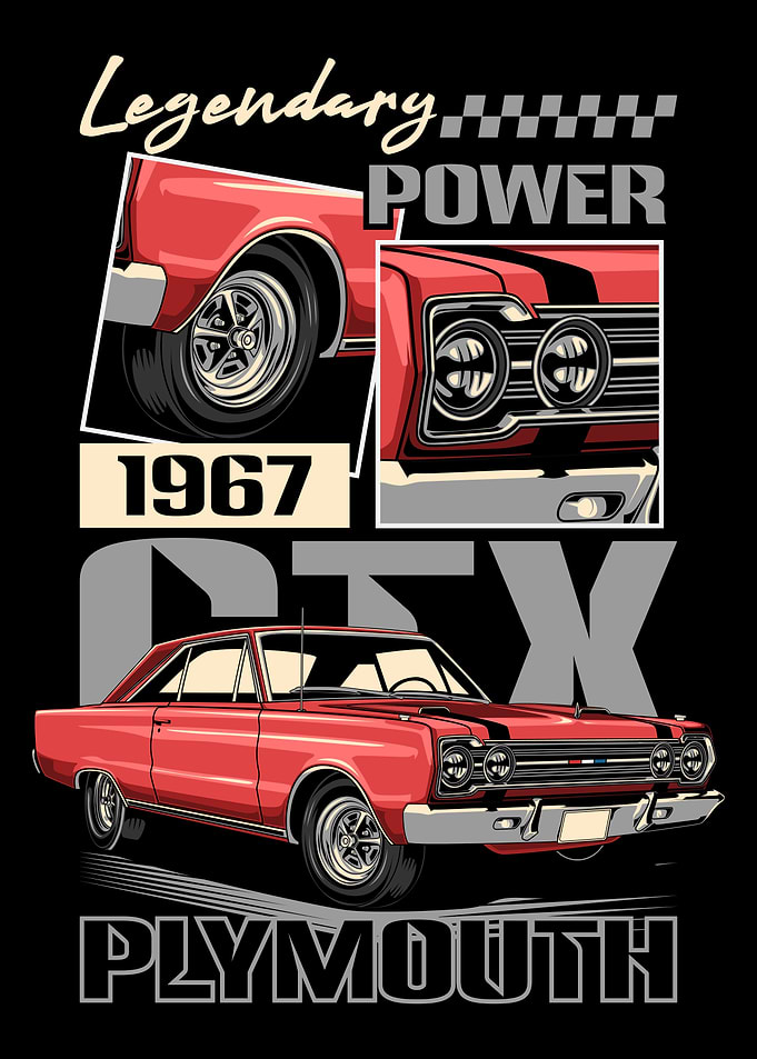GTX 426 Hemi Muscle Car