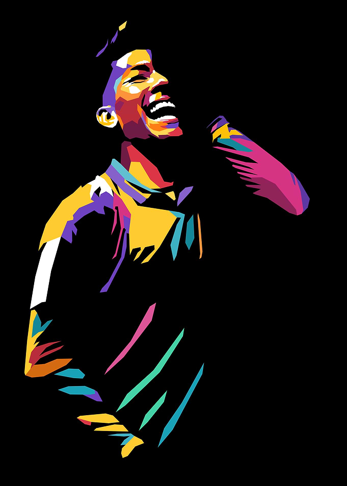 Football Player Pop Art