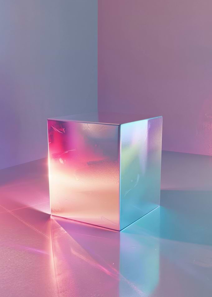 3D Pastel Shape