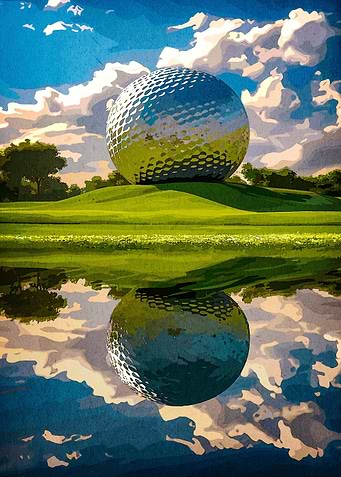 golf course landscape