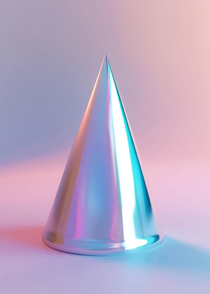3D Pastel Shape