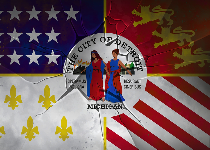 Detroit flag