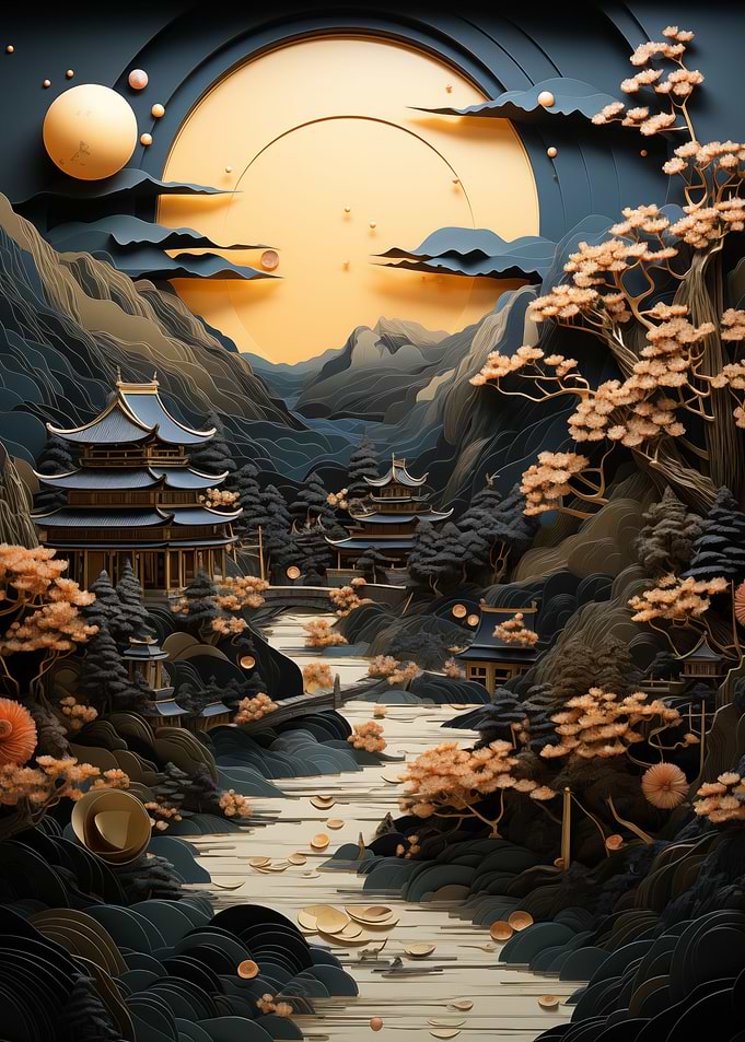 Golden Japanese Eclipse