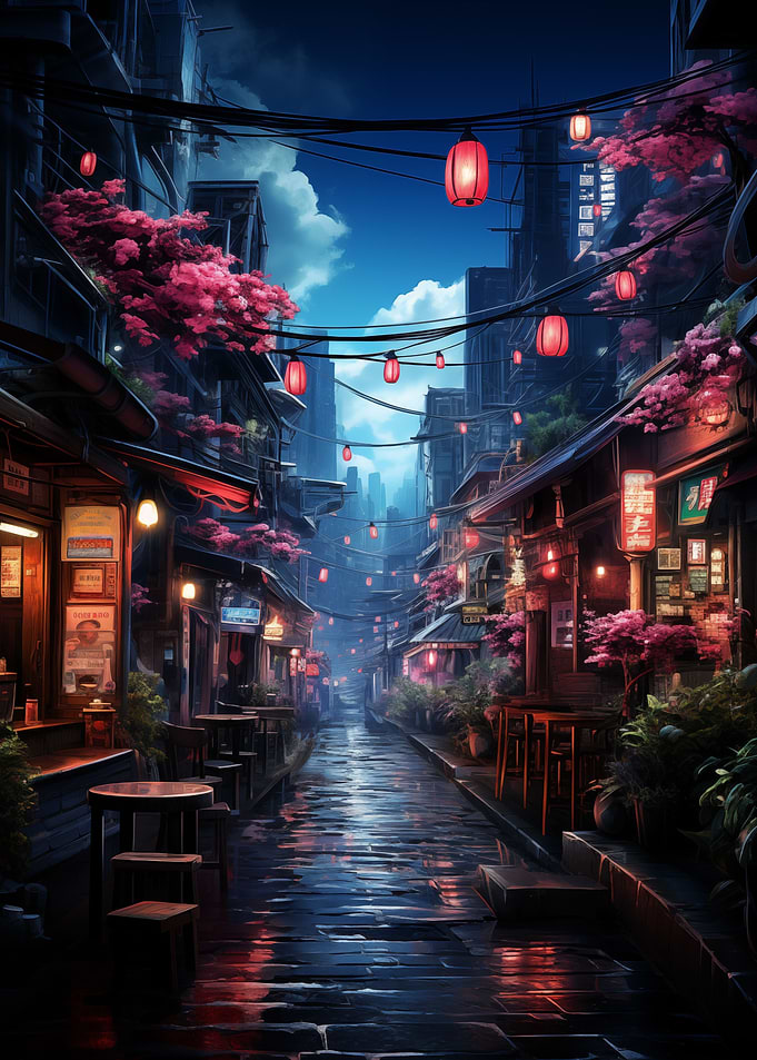 Japan Neon Street