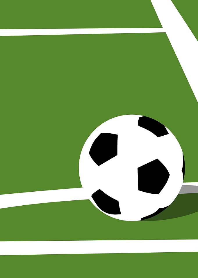 minimalist art football