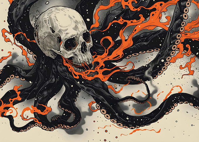 octopus skull