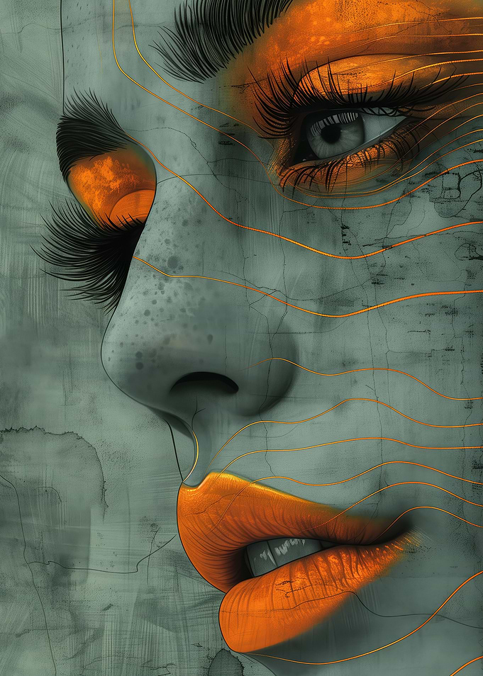 Woman face photo 14