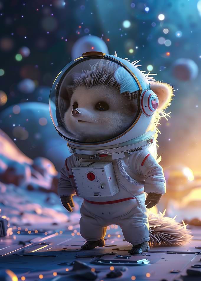 Curious Hedgehog Explorer