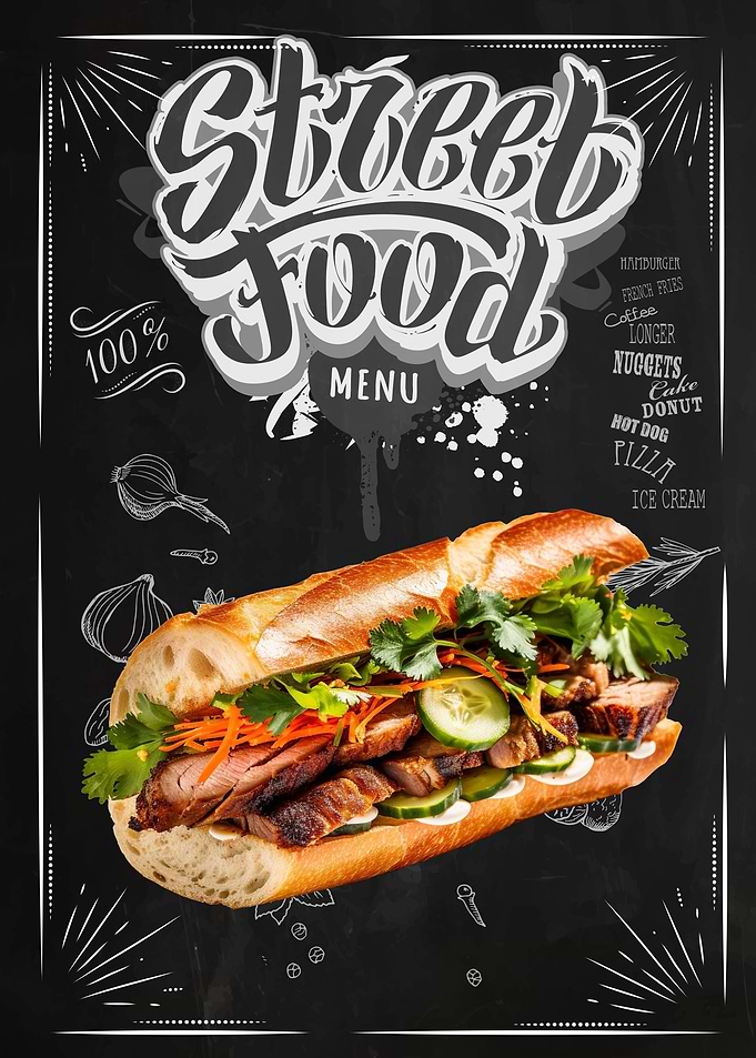 Street Food Sub Menu