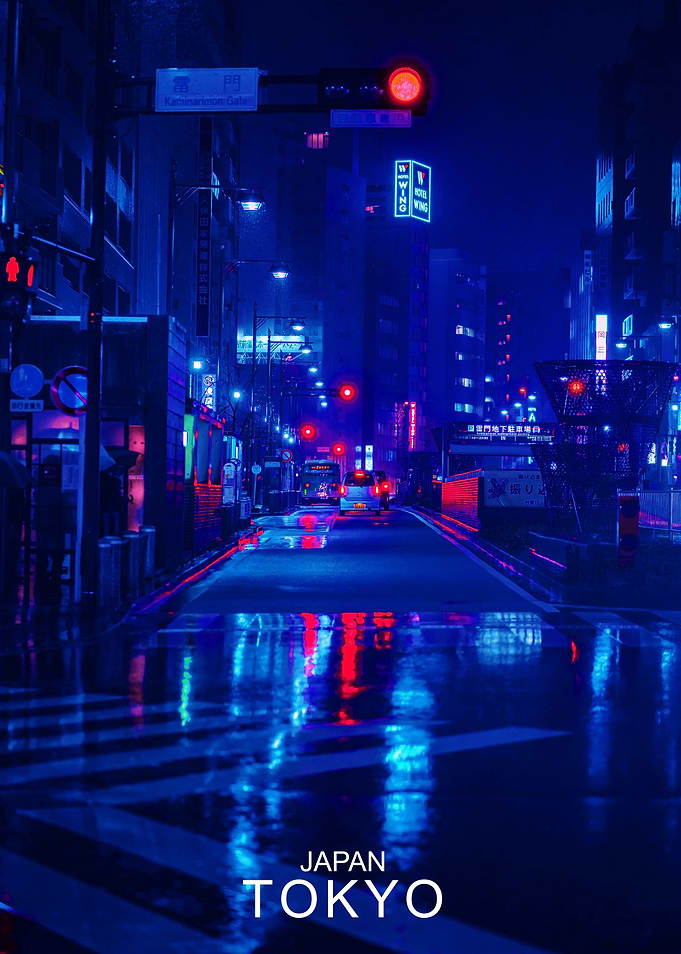 japan tokyo cyberpunk