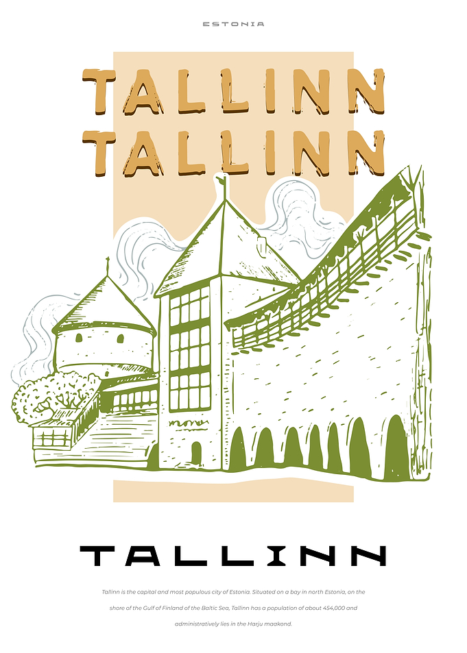 Tallinn Estonia big city