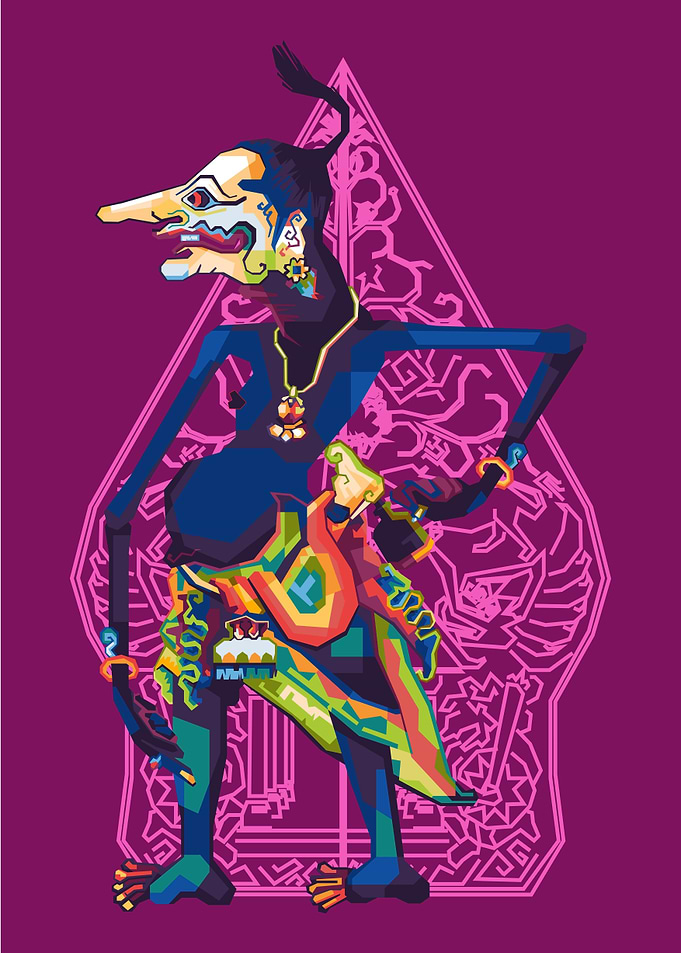 CulturePuppet Petruk WPAP