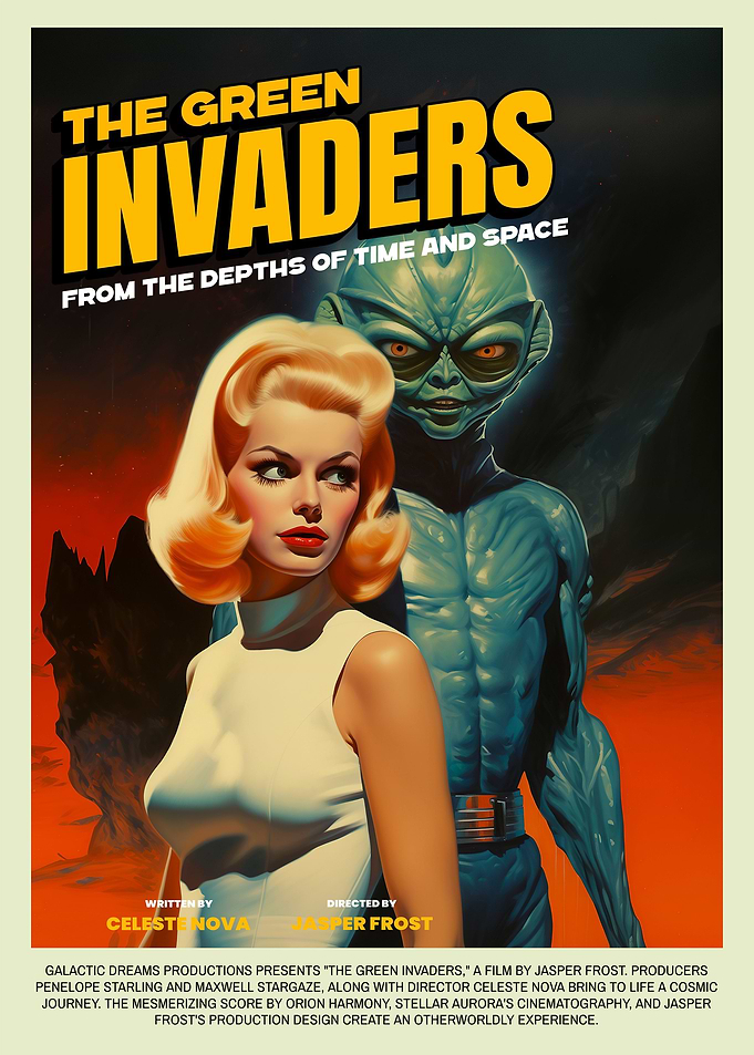 Green invaders from space