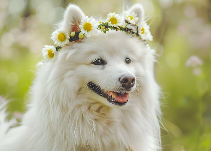 Japanese Spitz dog