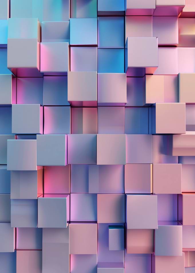3D Pastel Shape