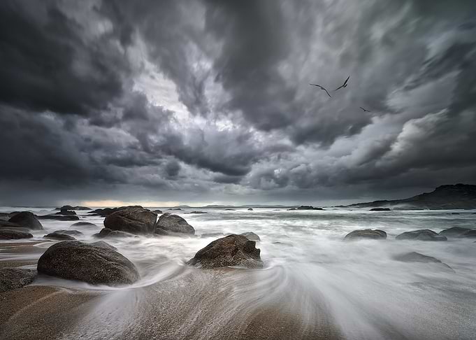Over Troubled Waters