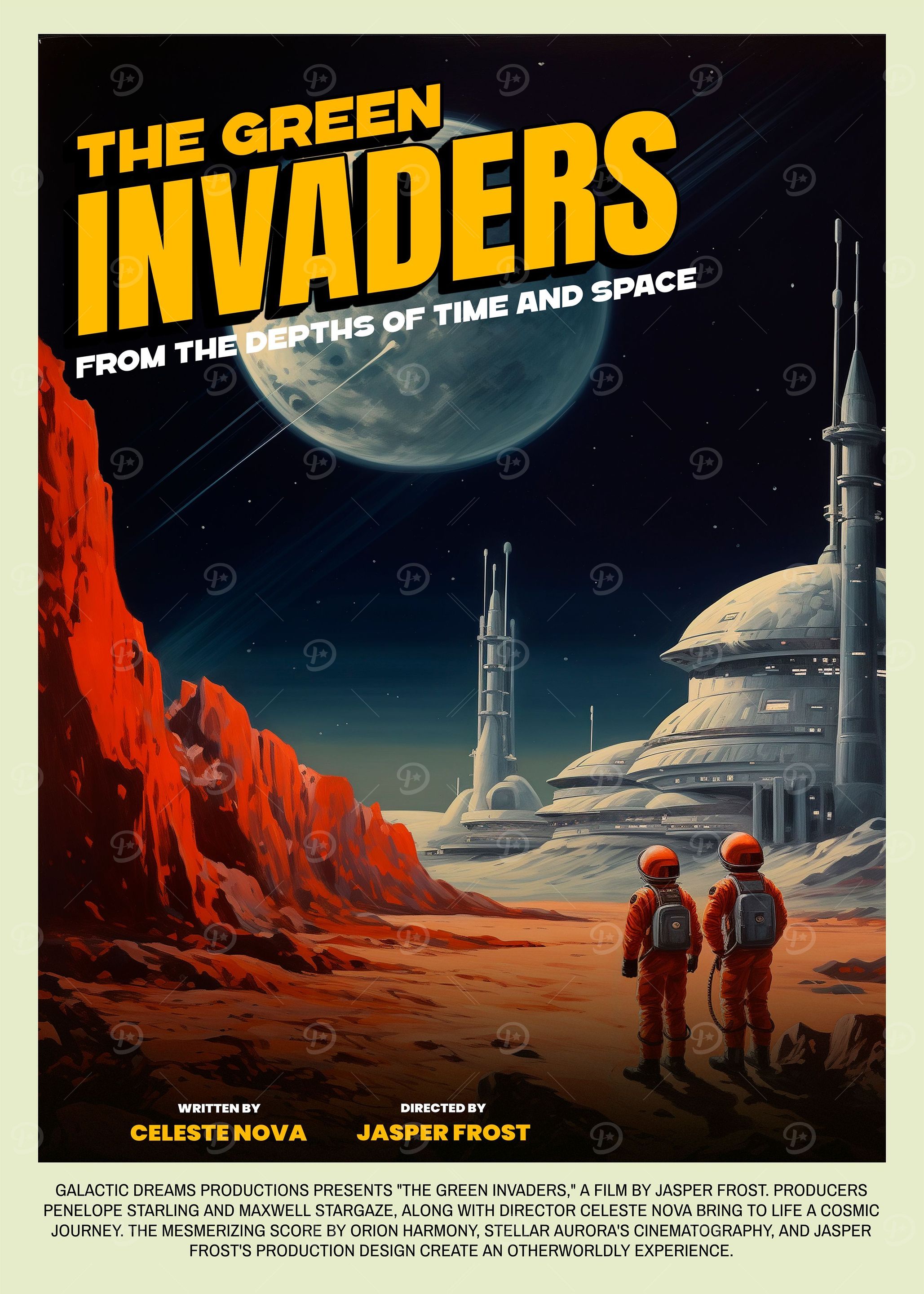 Green invaders from space