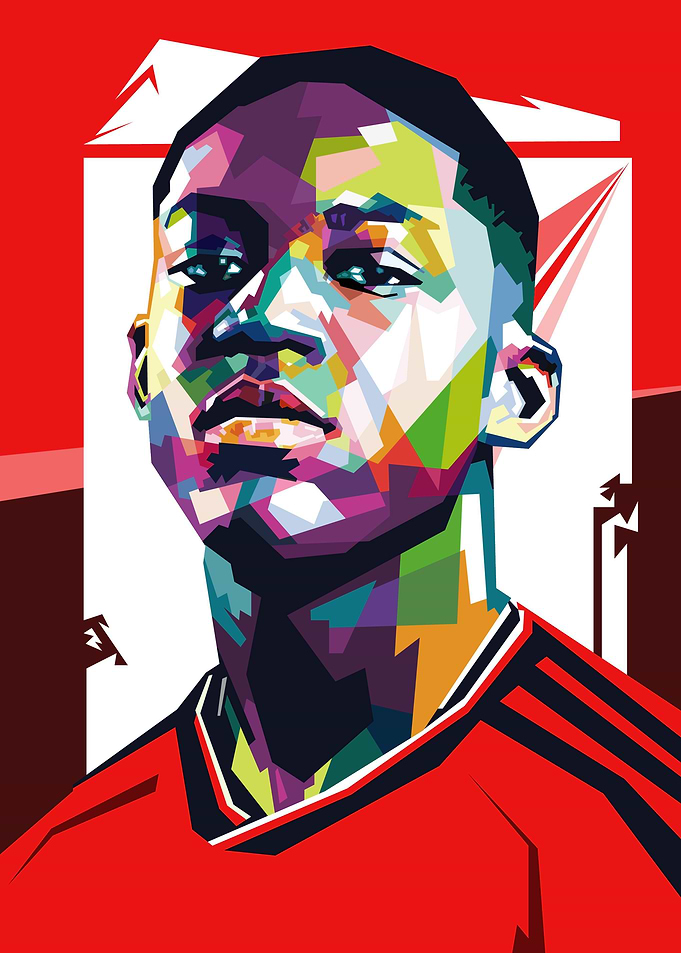 Kobbie Mainoo Pop art