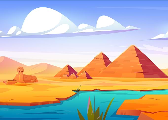 Egypt Pyramids and Sphinx