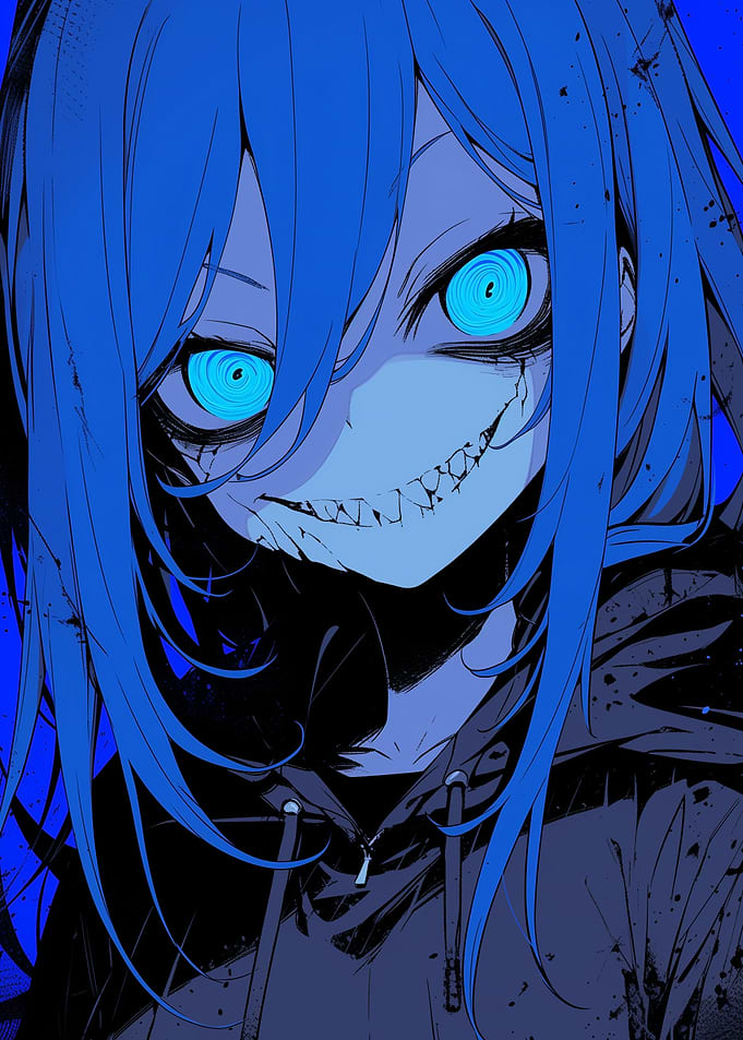 Blue Eye Glow