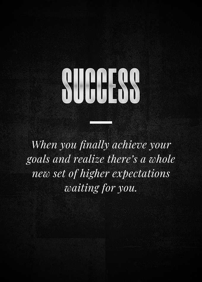 SUCCESS When you finally