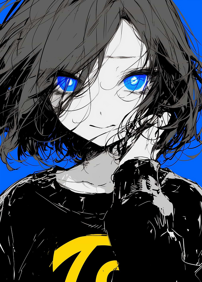 Blue Eye Glow