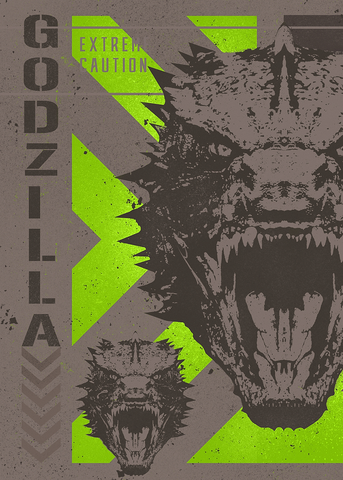 Godzilla Extreme Caution
