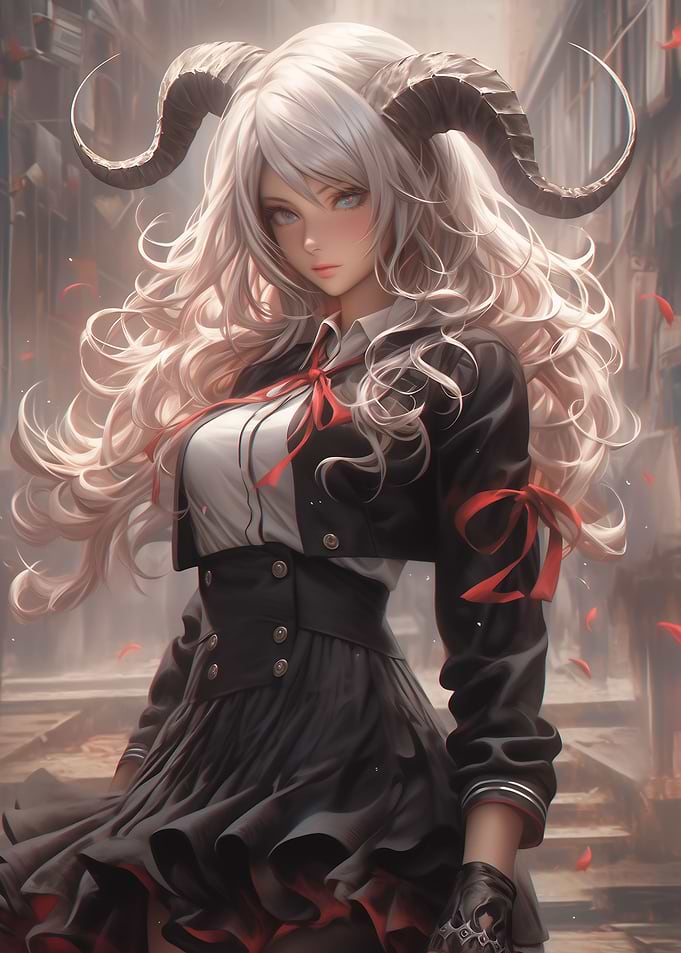 Dragon Demon Girl