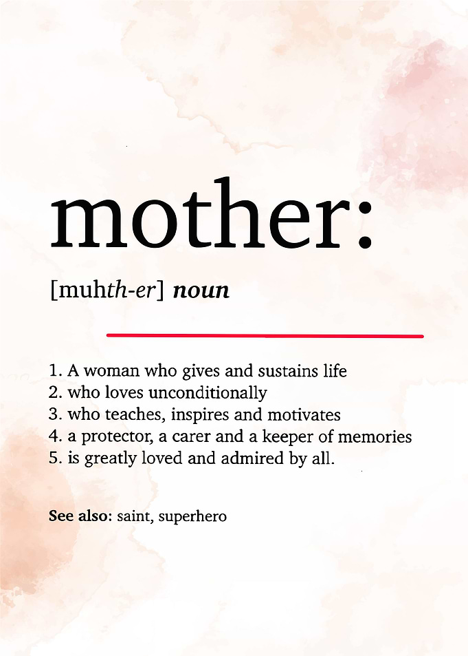 mother definition mom