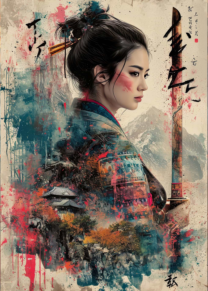 Vintage samurai
