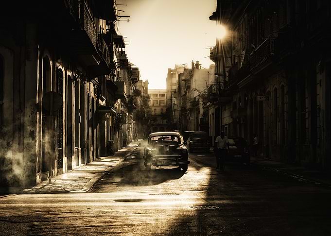 Mystic morning in Havana