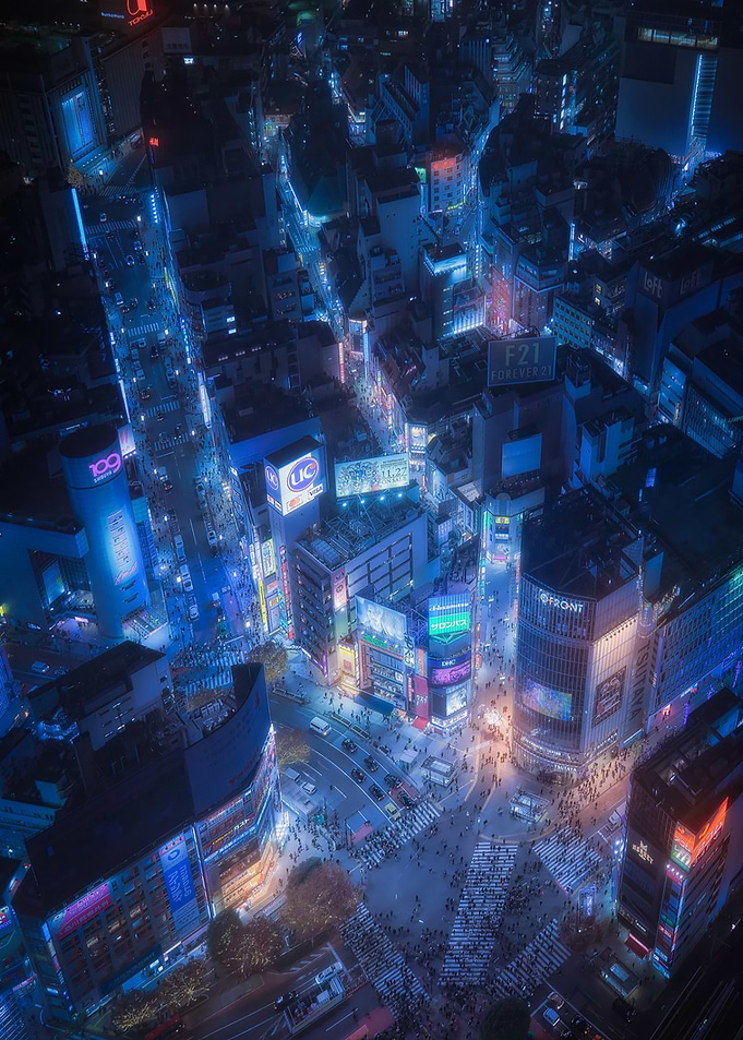 Flying Shibuya