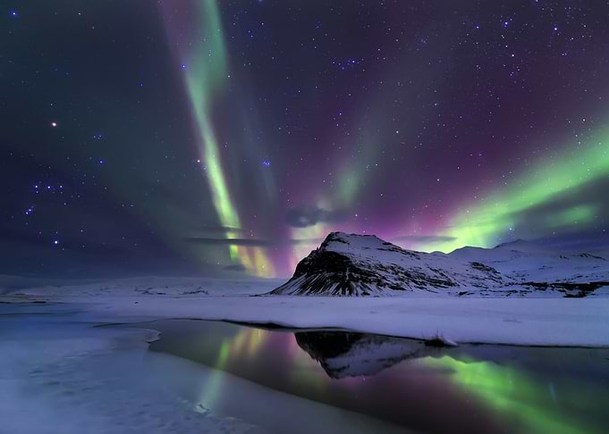 Northern Lights reflection
