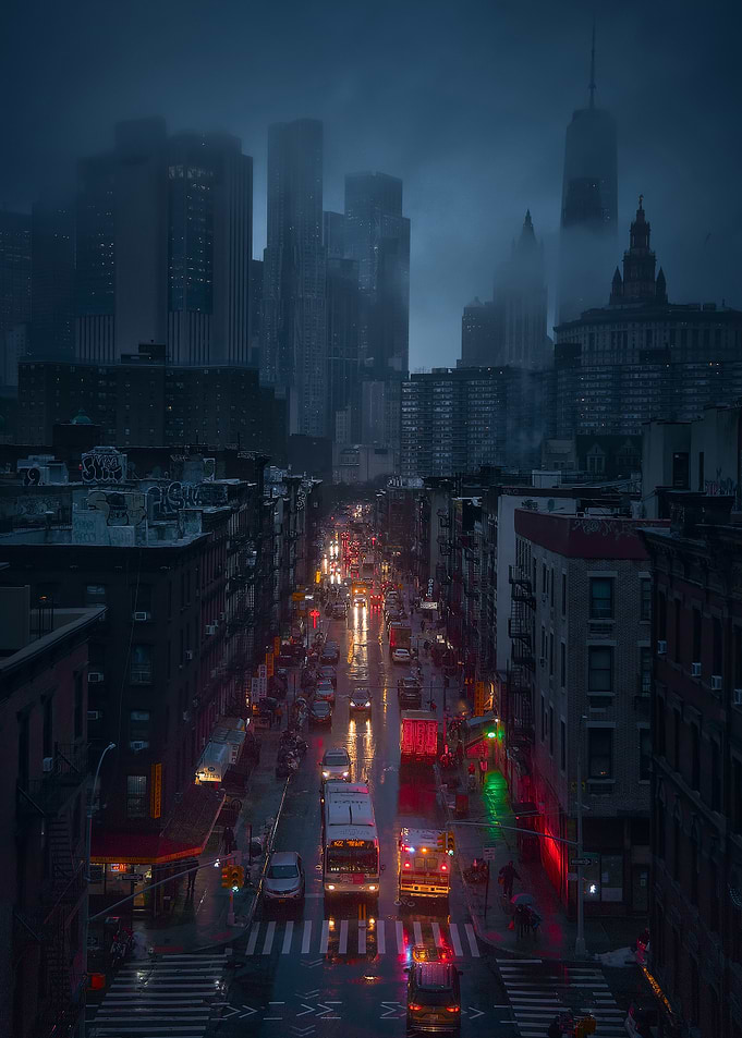 Raining China Town