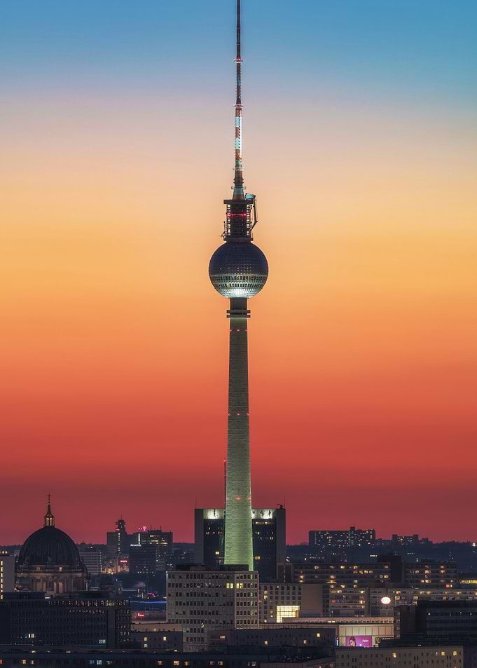 Berlin - Pastell Study #1