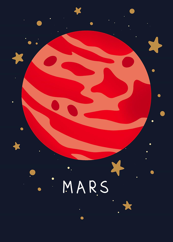 Mars illustration
