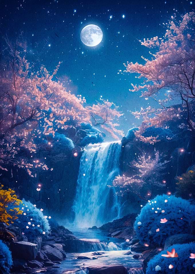 moon landscape magic