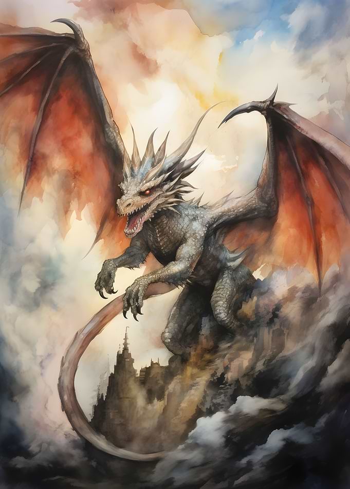 Dragon On A Mountain
