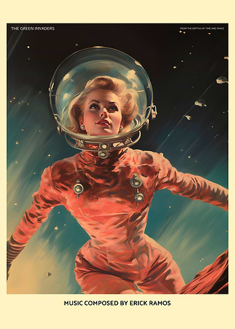 Galactic woman from space