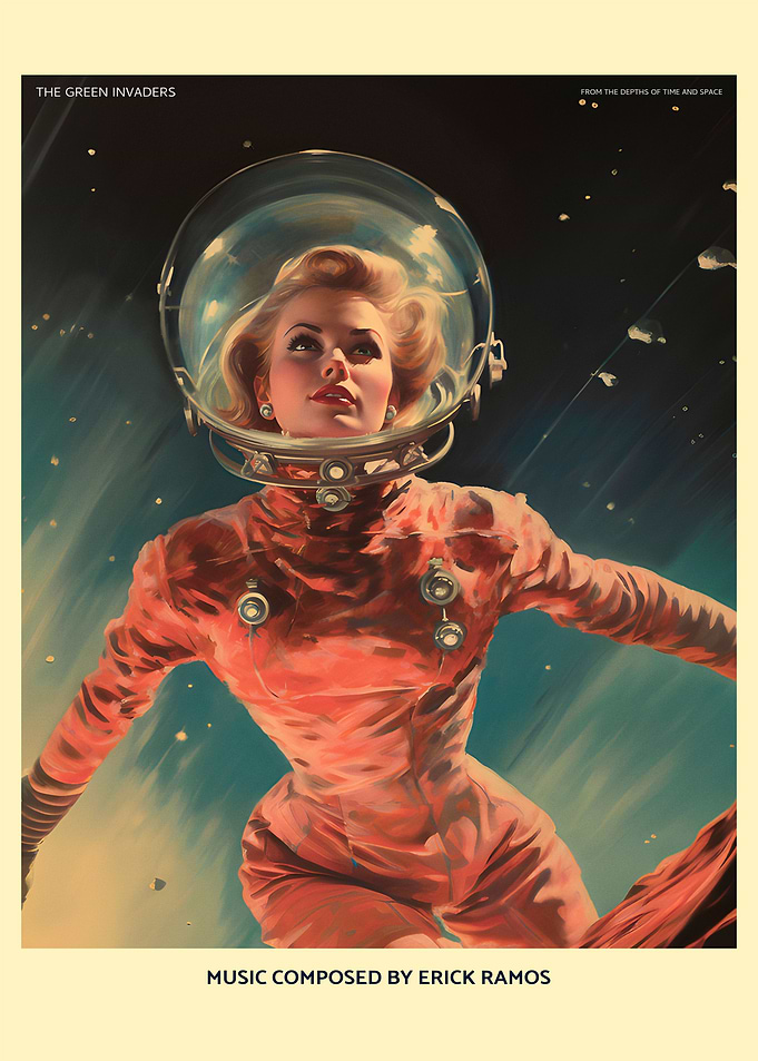 Galactic woman from space