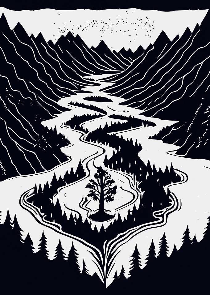 Mountains Rivers