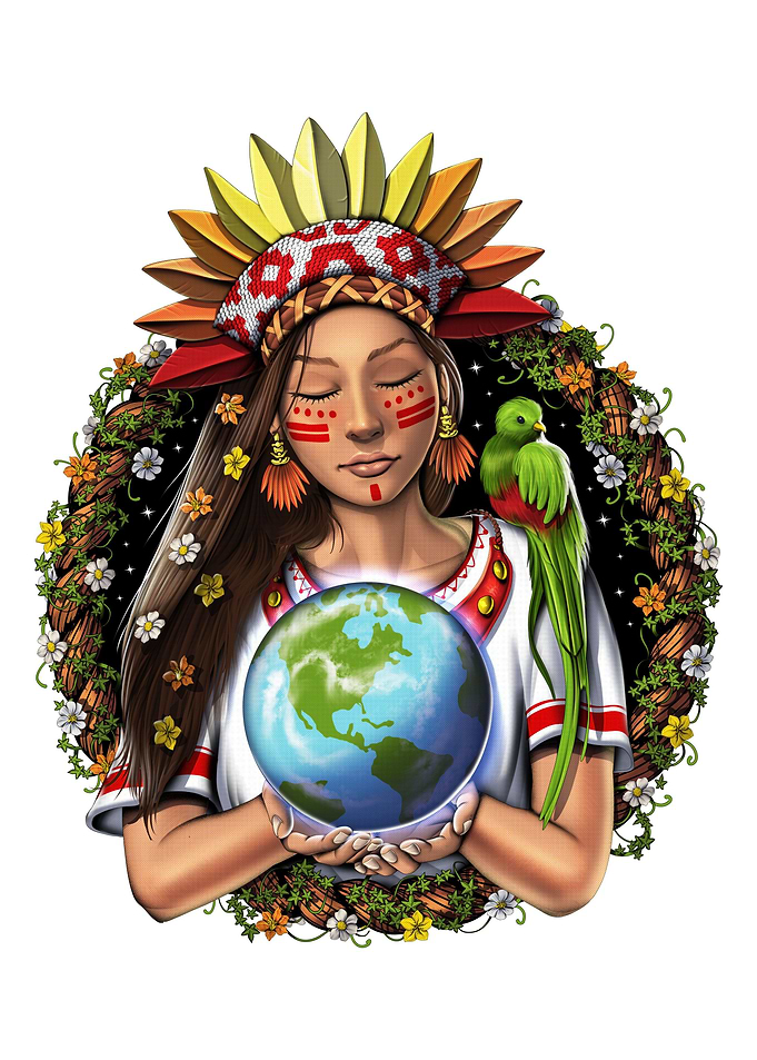 Aztec Warrior Goddess