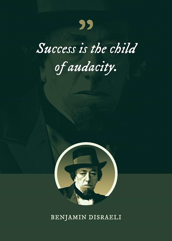Success is the child of
