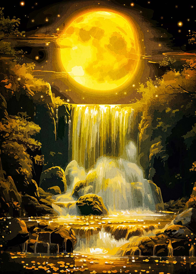 moon landscape magic