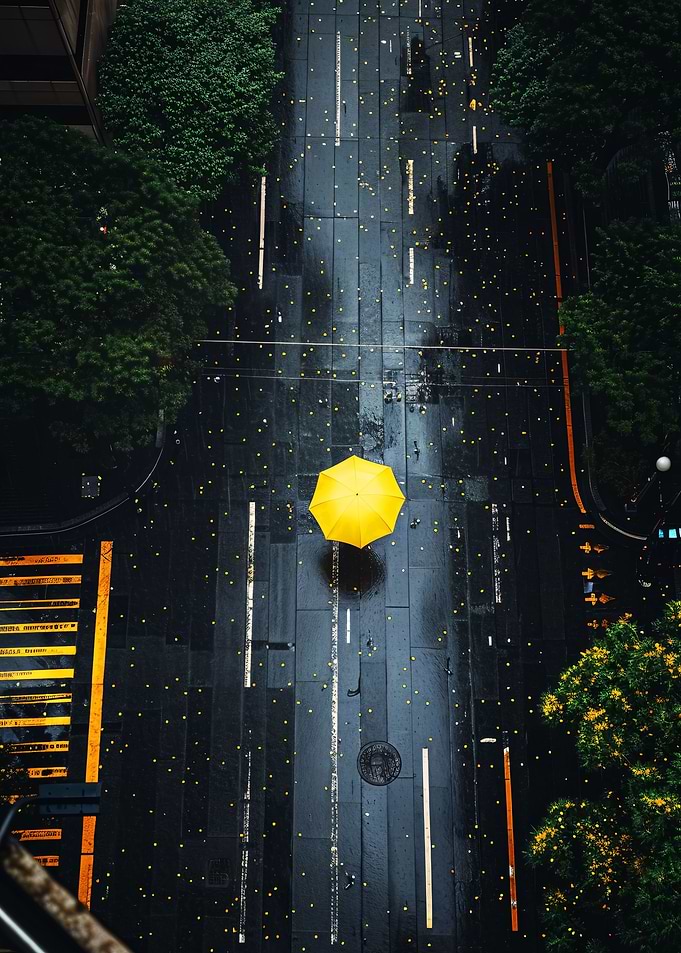 Yellow Umbrella